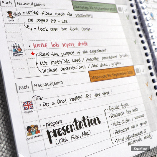 Aufkleber für Mathematik, Naturwissenschaften, Biologie, Physik, Chemie und Informatik | Planer, Notizbücher & Tagebücher