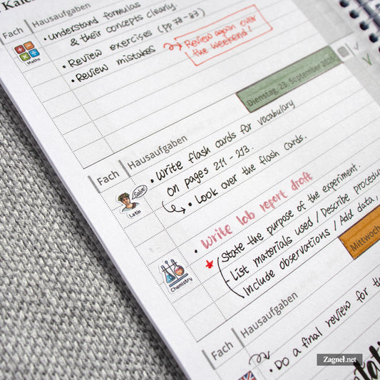 Aufkleber für Musik, Kunst, Sport | Planer, Notizbücher & Tagebücher