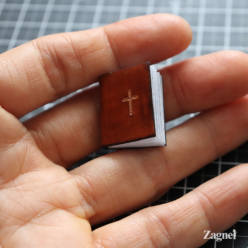 Miniature leather bible