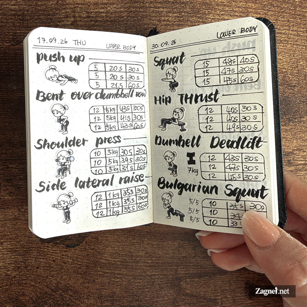 My Fitness Log + Workout Stickers
