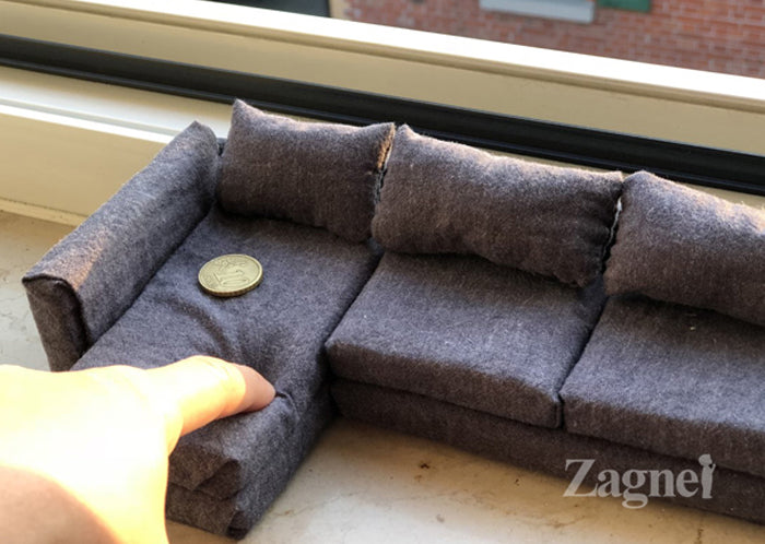 Miniature sofa