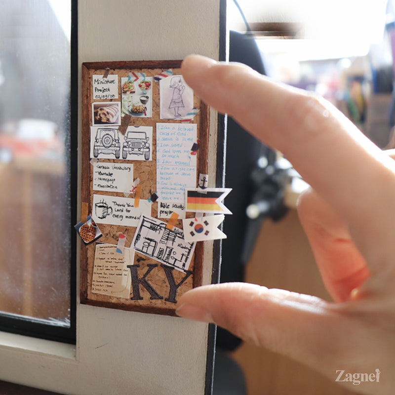 Miniature bulletin Board