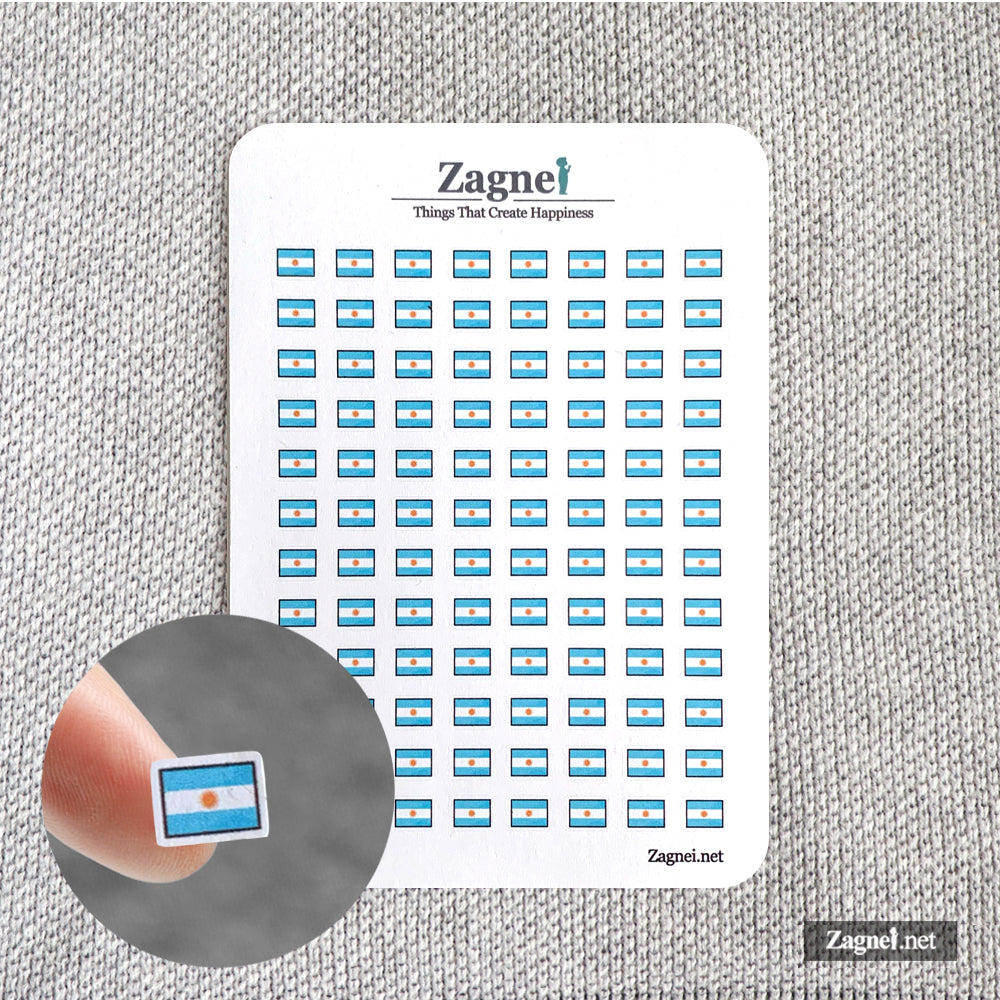 Tiny Americas Flag Sticker 0.6cm | Perfect for Diary, Planner & Journal Decoration