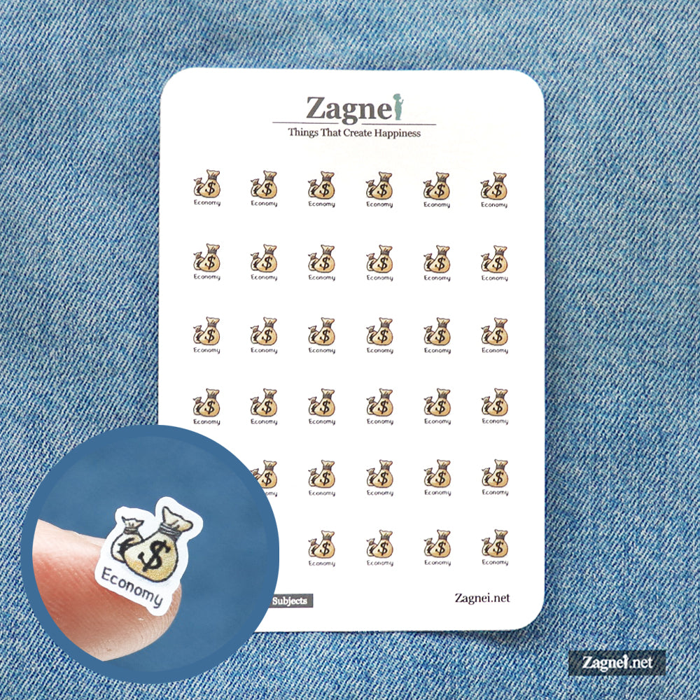 Cute Social Studies school Subject Planner Stickers – Fun & Organized Study Stickers for Students