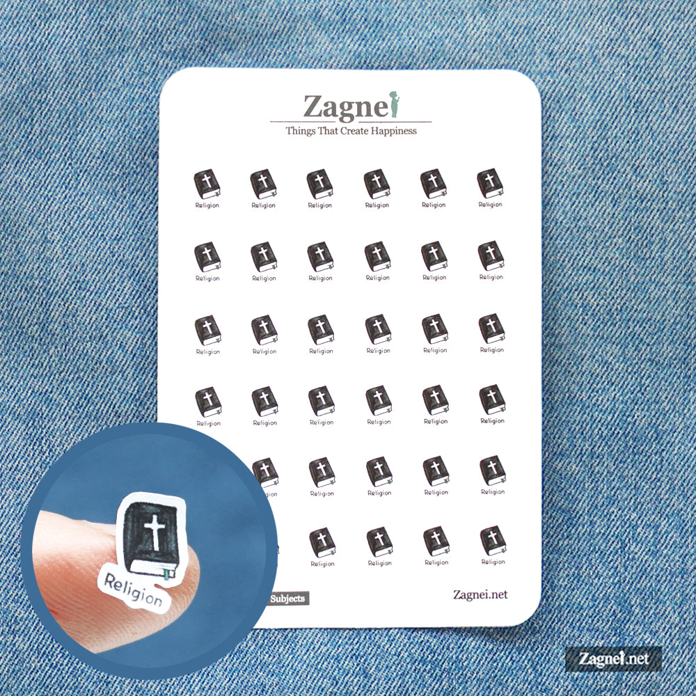 Cute Social Studies school Subject Planner Stickers – Fun & Organized Study Stickers for Students