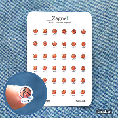 Cute Music, Arts & Sports Subject Planner Stickers – Fun & Organized Study Stickers for Students