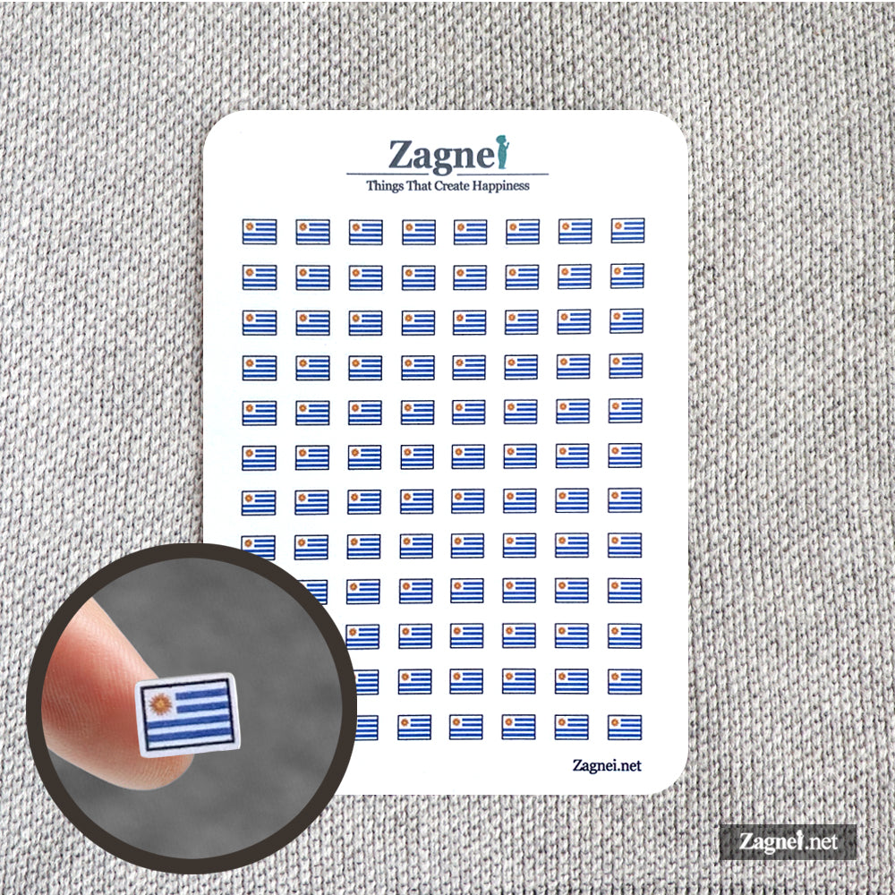 Tiny Americas Flag Sticker 0.6cm | Perfect for Diary, Planner & Journal Decoration