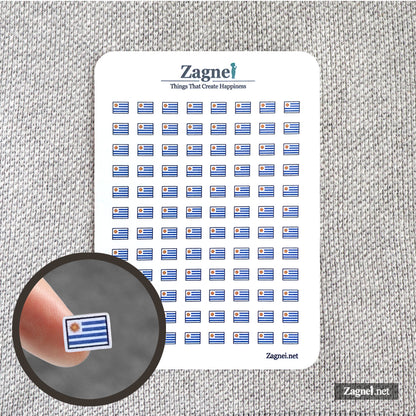 Tiny Americas Flag Sticker 0.6cm | Perfect for Diary, Planner & Journal Decoration
