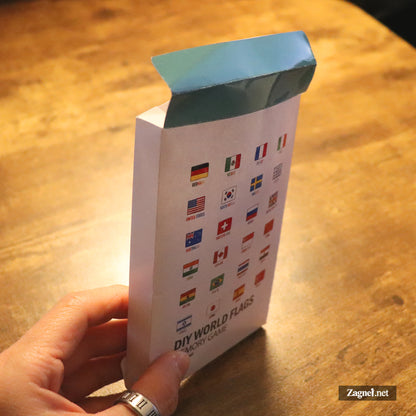 DIY World flags memory cards (Digital Download)