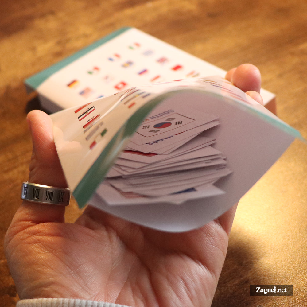 DIY World flags memory cards (Digital Download)