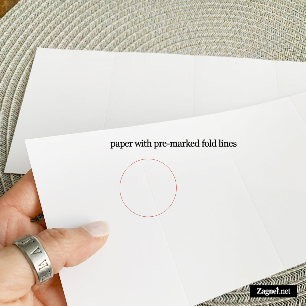 Mini Accordion Notebook DIY Kit