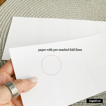Mini Accordion Notebook DIY Kit