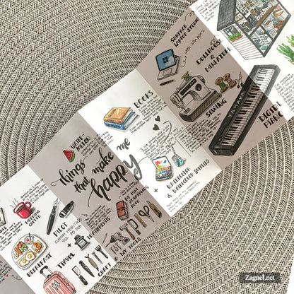 Mini Accordion Notebook DIY Kit