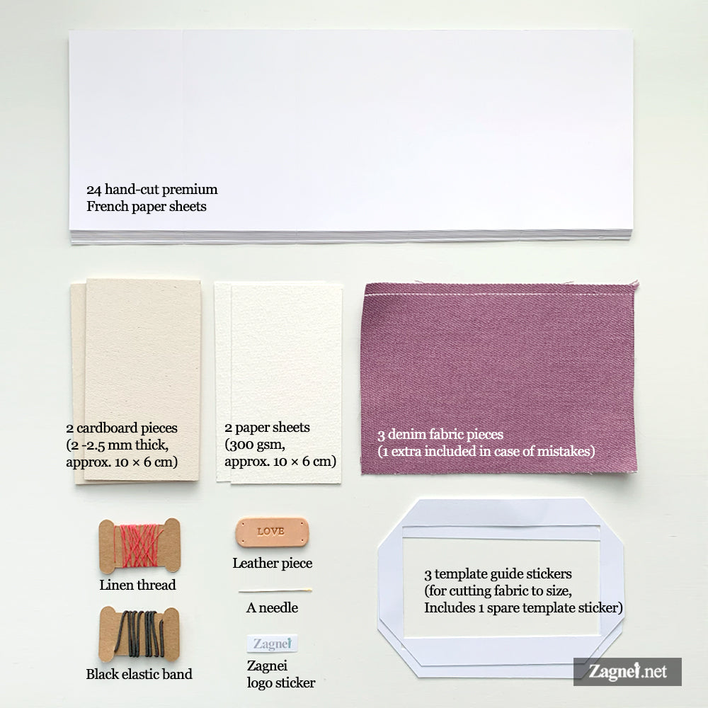 Mini Accordion Notebook DIY Kit
