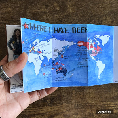 Mini Accordion Notebook DIY Kit